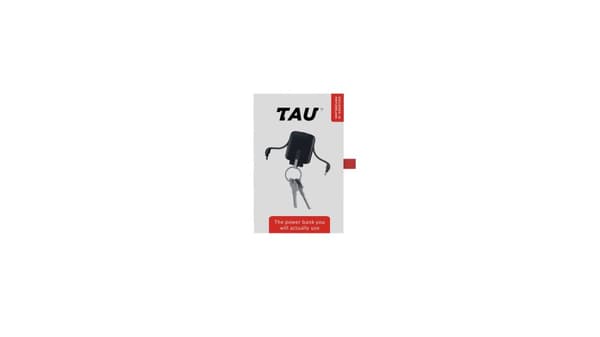TAU power bank, 1400mAh, C/Lightning/Micro USB,bla