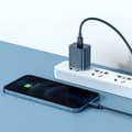 Miniatyrbillede 10 af 11: Baseus Super Si Quick Charger 1C 20W med USB-C kabel til Lightning 1m (blå)