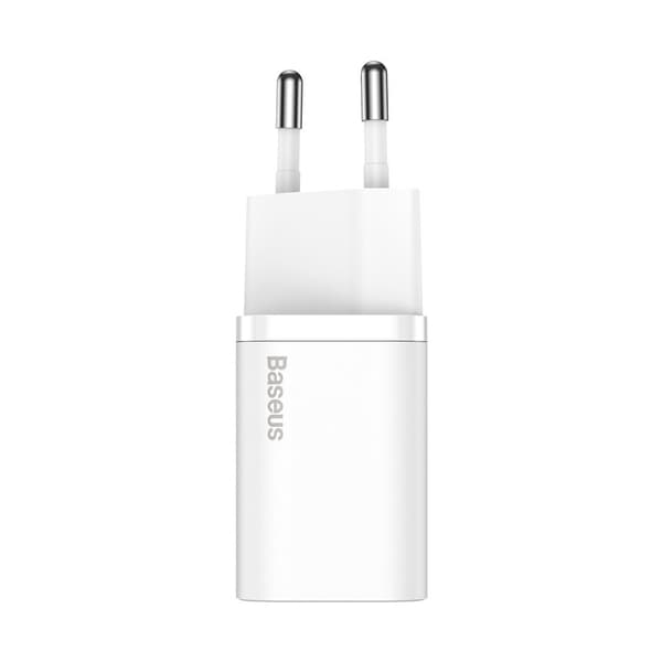 Vægoplader Baseus Super Si Quick Charger 1C 25W (hvid)