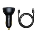Miniatyrbillede 6 af 11: Biloplader Baseus Qualcomm, USB, 2x USB-C, 160W (grå)