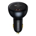 Miniatyrbillede 11 af 11: Biloplader Baseus Qualcomm, USB, 2x USB-C, 160W (grå)