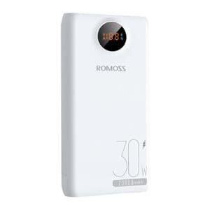 Powerbank Romoss SW20S Pro 20000mAh, 30W (valkoinen)