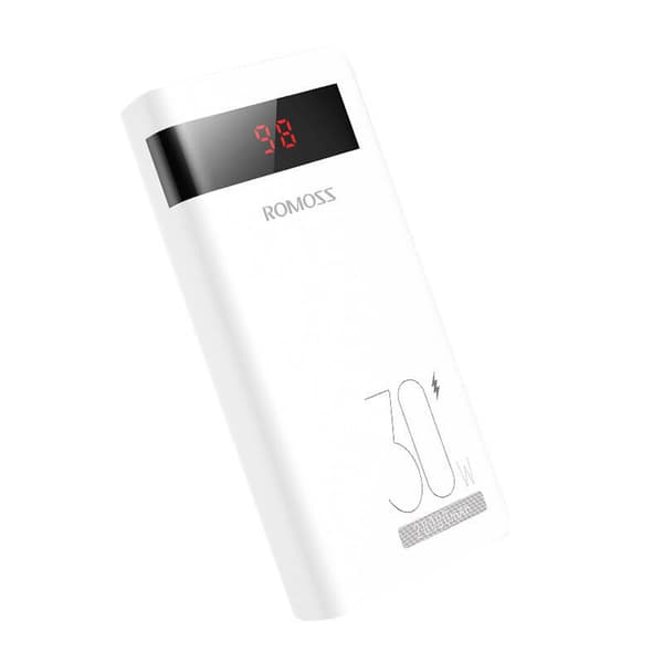 Powerbank Romoss Sense6PS Pro 20000mAh, 30W (hvid)