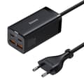 Miniatyrbillede 3 af 11: Baseus GaN3 Pro vægoplader 2xUSB-C + 2xUSB, 100W (sort)