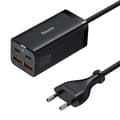 Miniatyrbillede 10 af 11: Baseus GaN3 Pro vægoplader 2xUSB-C + 2xUSB, 100W (sort)