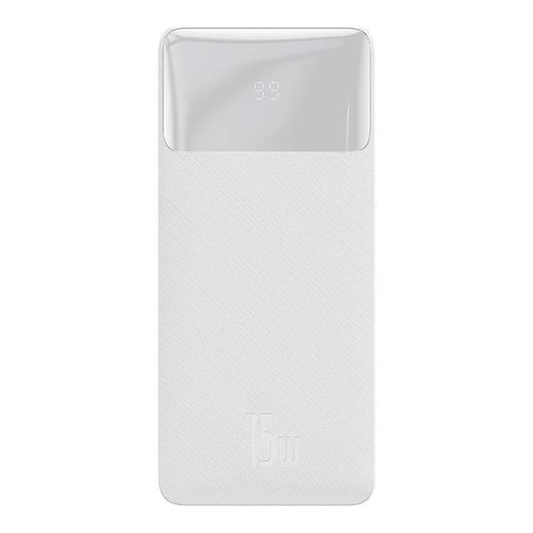 Powerbank Baseus Bipow 20000mAh, 15W (hvit)