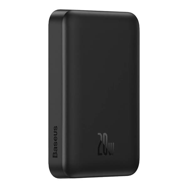 Powerbank Baseus Magnetic Mini 10000mAh, USB-C 20W MagSafe (sort)