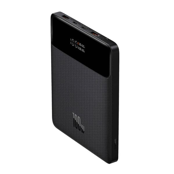 Powerbank Baseus Blade 20000mAh 2xUSB, 2xUSB-C + kabel USB-C 100W (sort)