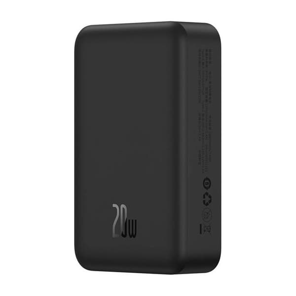 Powerbank Baseus Magnetic Mini 20000mAh, USB-C 20W MagSafe (sort)