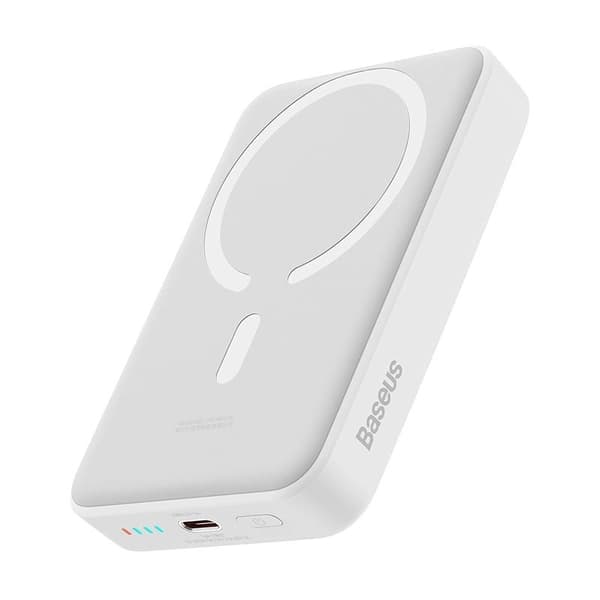 Powerbank mini Baseus 10000mAh, USB-C 30W Hvit