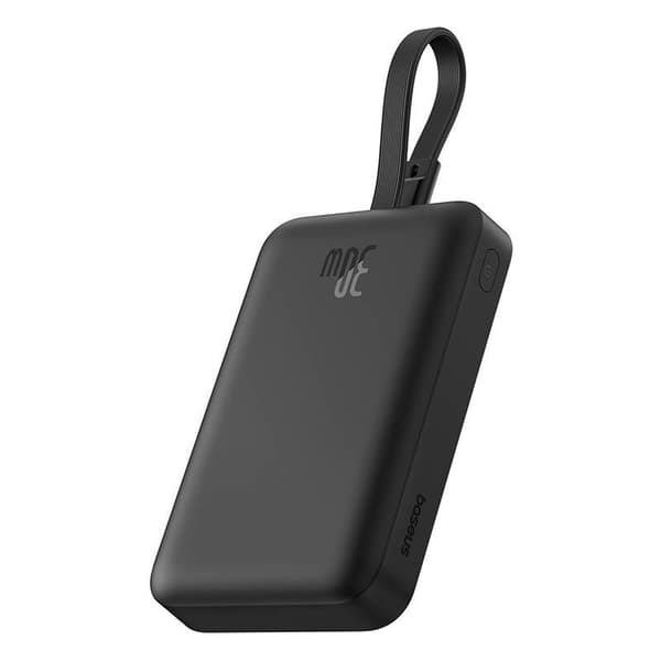 Powerbank Baseus Magnetic Mini 10000mAh, USB-C 30W MagSafe (sort)