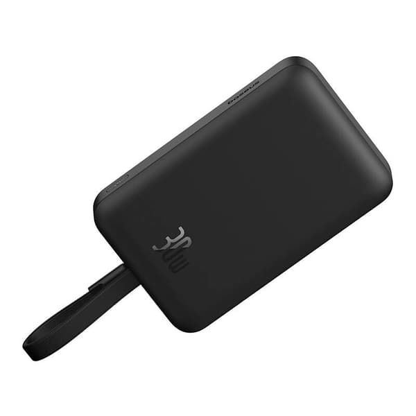 Powerbank Baseus Magnetic Mini 10000mAh, USB-C 30W MagSafe (sort)