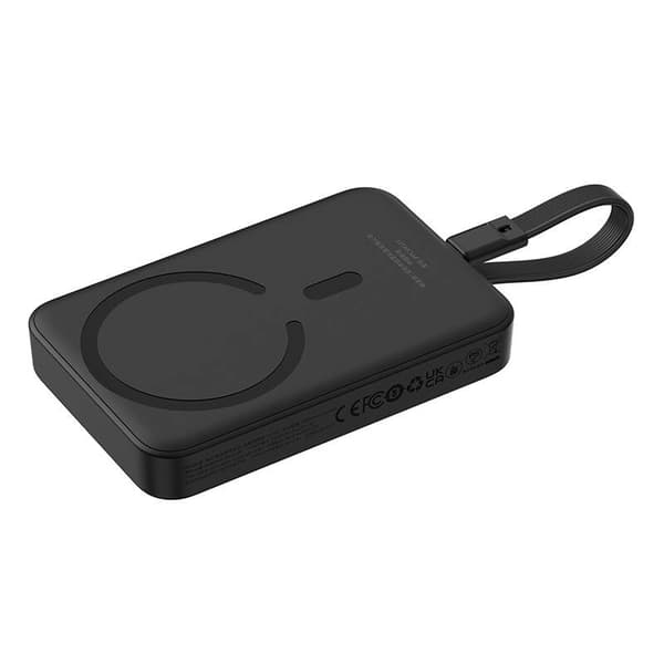 Powerbank Baseus Magnetic Mini 10000mAh, USB-C 30W MagSafe (sort)