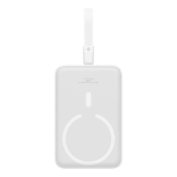 Powerbank Baseus Magnetic Mini 10000mAh, Lightning 20W MagSafe (hvit)