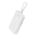 Miniatyrbilde 6 av 10: Powerbank Baseus Magnetic Mini 10000mAh, Lightning 20W MagSafe (hvit)