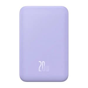 Magnetisk Mini Powerbank Baseus 5000mAh 20W (lilla)