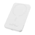 Miniatyrbilde 7 av 11: Magnetisk Mini Powerbank Baseus 5000mAh, USB-C 20W (hvit)