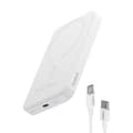 Miniatyrbilde 8 av 11: Magnetisk Mini Powerbank Baseus 5000mAh, USB-C 20W (hvit)