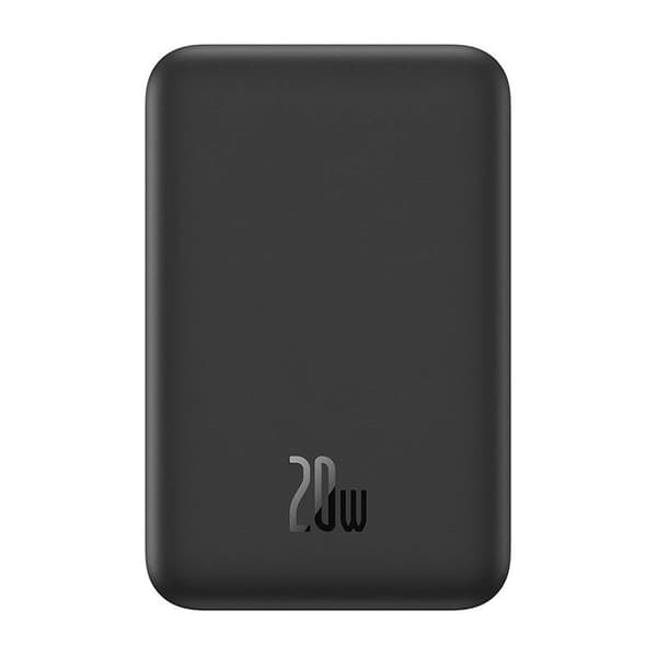 Magnetisk Mini Powerbank Baseus 5000mAh, USB-C 20W (svart)