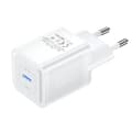 Miniatyrbillede 3 af 3: Vægoplader, Vention, FEPW0-EU, USB-C, 20W, GaN (hvid)