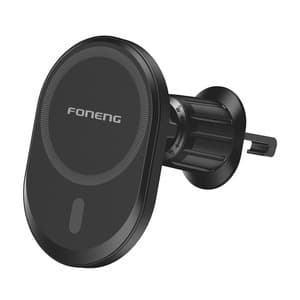 Foneng CP105 bilgitterbeslag med 15W induktiv opladning (sort)
