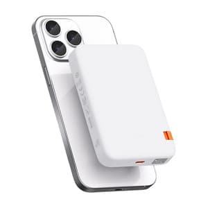 Mcdodo MC-5100 Magnetic Power Bank med stativ 10000mAh, 20W (hvid)