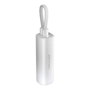 Powerbank 5000mAh Vention FHWM0 20W + kabel USB-C til lynnedslag (szary)