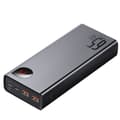 Miniatyrbillede 6 af 11: Powerbank Baseus Adaman Metal 20000mAh PD QC 3.0 65W 2xUSB + USB-C + micro USB (sort)