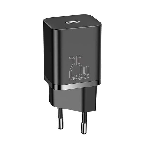 Baseus Super Si Quick Charger 1C 25W (sort)