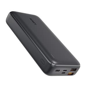Powerbank Aukey PB-N74S, 20000mAh, 20W PD, 22,5W SCP (svart) Sort