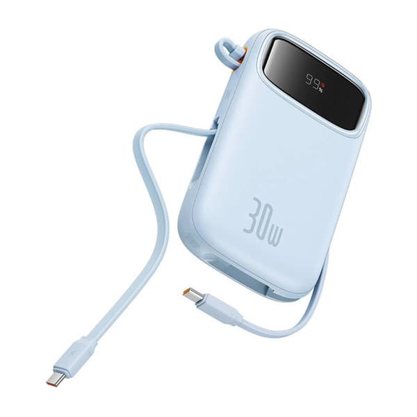 Powerbank Baseus QPow2 20000mAh 30W 2xUSB-C (blå)