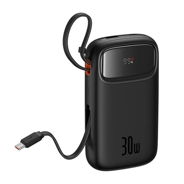 Powerbank Baseus QPow 2 20000mAh 30W 2xUSB-C (svart)
