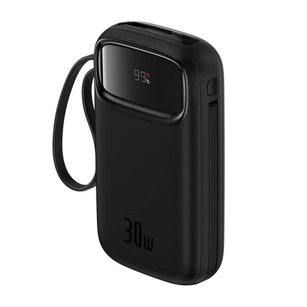 Powerbank Baseus QPow 2 20000mAh 30W 2xUSB-C (svart)