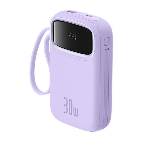 Baseus QPow 2 10000mAh 30W 2xUSB-C powerbank (lilla)