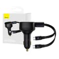 Miniatyrbilde 1 av 11: Billader Baseus Nytelse med kabel USB-C, 33W (svart)