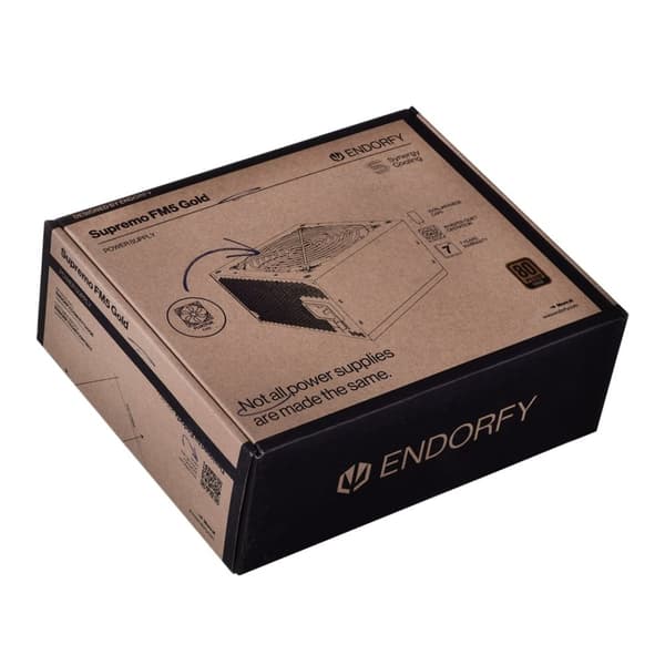 ENDORFY Supremo FM5 Gold 750 W strømforsyning 18+10-pin ATX ATX Sort