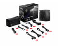 Miniatyrbillede 5 af 5: MSI MPG A850G PCIE5 strømforsyning 850 W 24-bens ATX ATX Sort