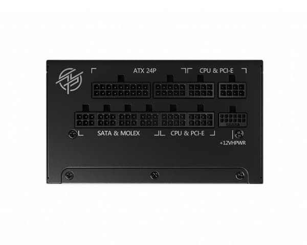 MSI MPG A850G PCIE5 strømforsyning 850 W 24-bens ATX ATX Sort