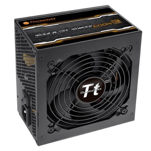 Thermaltake Smart SE2 600W strømforsyningsenhed ATX Sort Sort