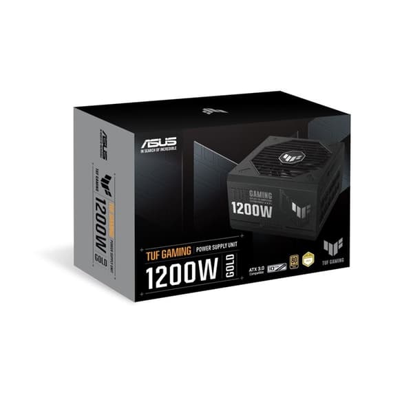 ASUS TUF GAMING 1200W Guld strømforsyningsenhed 20+4 ben ATX ATX Sort