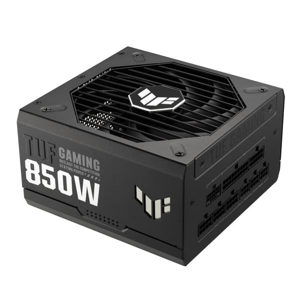 ASUS TUF Gaming 850W Guld strømforsyningsenhed 24-pin ATX ATX Sort