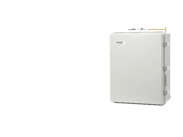 Elektrisk forbindelsesboks, IP67 vandtæt, stødresistent,350 x 250 x 150 mm