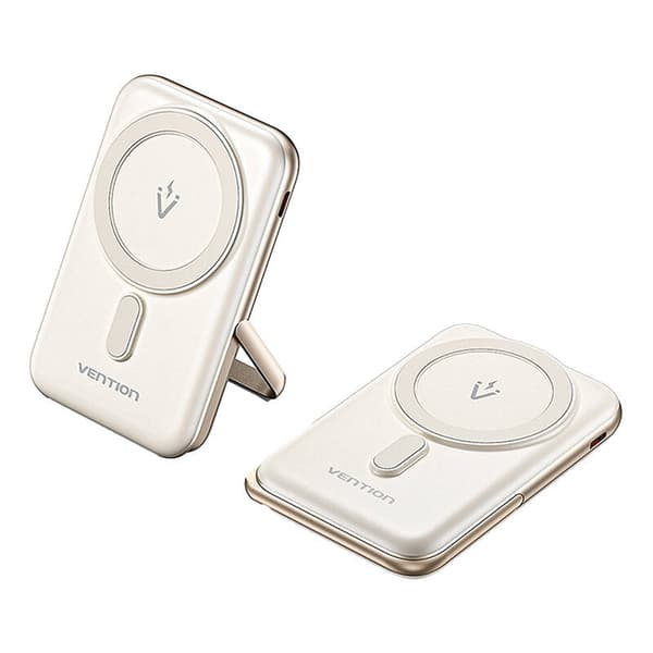 Magnetisk Powerbank Vention FHNW0 20W, 10000 mAh (hvit)
