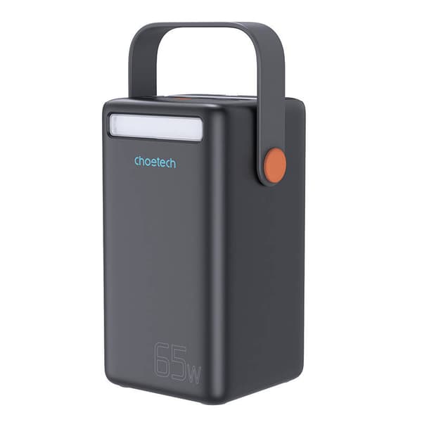 Choetech B664 Mini Power Station, powerbank 50000mAh 65W (sort)