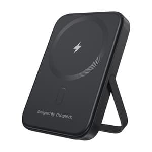 Choetech B742 5000mAh 20W PD magnetisk powerbank med stativ (svart)