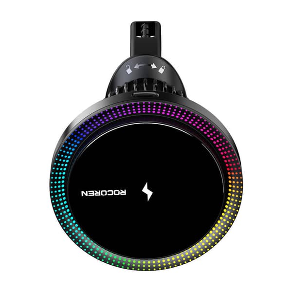 Rocoren RCZJ-XK01 trådløs biloplader, 15W (sort)