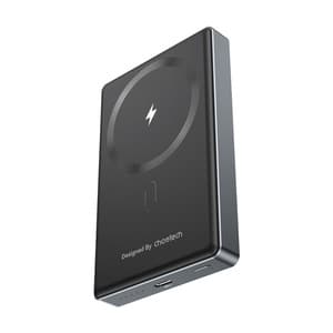 Choetech powerbank B739 10000mAh 20W PD tynd (sort)