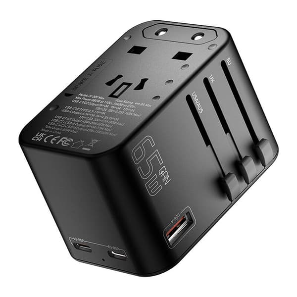 Reisevegglader, Essager, ECT65-LT01-Z, 65W (svart)