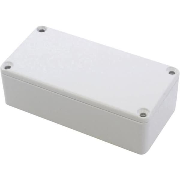 Hammond Electronics 1590G2LG 1590G2LG Universalkapsling 100 x 50 x 31 Pressgjuten aluminium ljusgrå 1 st.