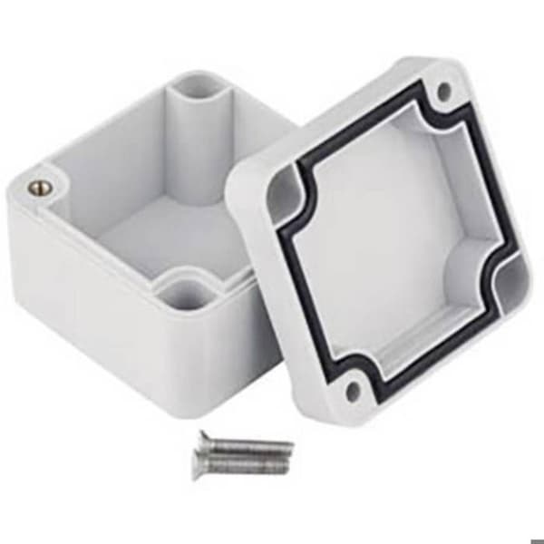 TRU COMPONENTS TC-7910972 Universal ABS-hölje grå 1 st.